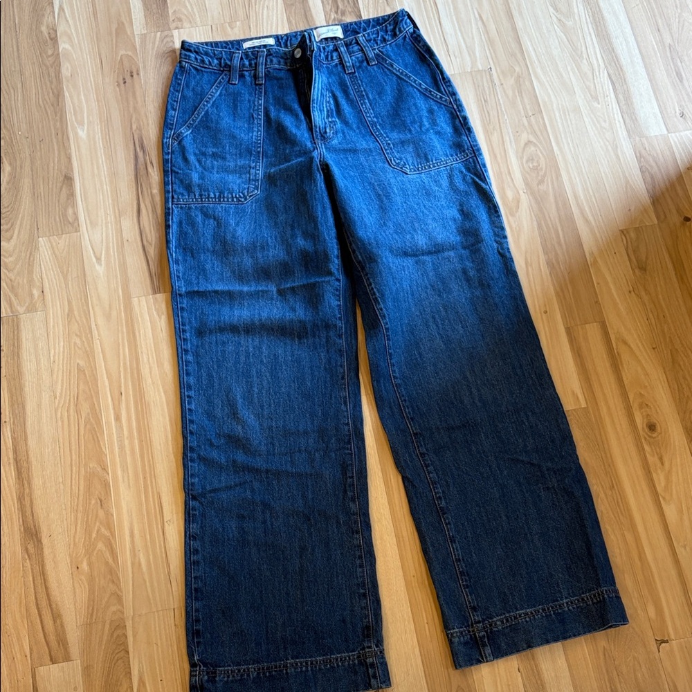Universal Thread high rise wide leg jeans!